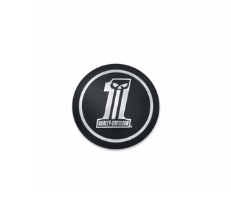 Dark Custom Logo Fuel Cap Medallion